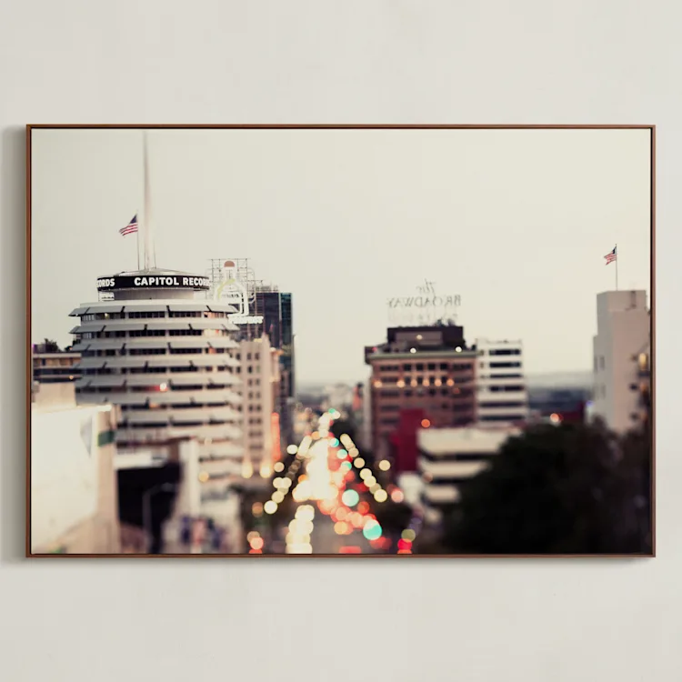Capitol Records at Dusk